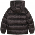 Zip-up hooded winter jacket BOSS for BOY