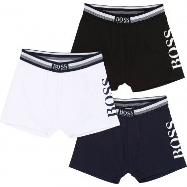 Pack of 3 jersey boxers BOSS for BOY