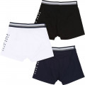 3-pack of cotton jersey boxers BOSS for BOY