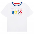 Ensemble t-shirt + bermuda BOSS pour GARCON