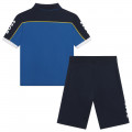 Polo shirt and shorts set BOSS for BOY
