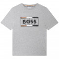 Shorts e t-shirt con logo BOSS Per RAGAZZO