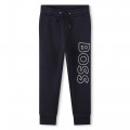 Joggingpak met logo BOSS Voor