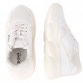 Baskets bicolores à lacets BOSS pour GARCON