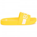 Flip-flops with raised logo BOSS for BOY