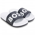 Chanclas bicolores BOSS para NIÑO