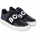 Printed elasticated trainers BOSS for BOY