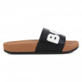 Claquettes avec sigle bouclette BOSS pour GARCON
