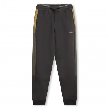 Pantalone jogging con bande BOSS Per RAGAZZO