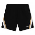 Short avec rayures iconiques BOSS pour GARCON