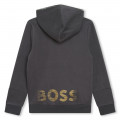 Sweatjacke mit logo BOSS Für JUNGE