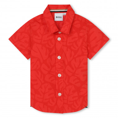 Leaf-print shirt  for 