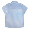 Asymmetrical striped shirt BOSS for BOY
