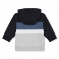 Zip-up fleece sweatshirt BOSS for BOY