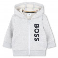 Sweater mit Zip und Logo BOSS Für JUNGE