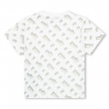 T-shirt imprimé en coton BOSS pour GARCON