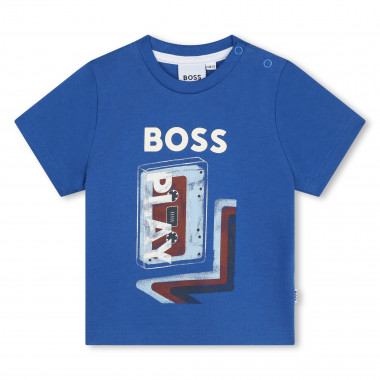 T-shirt con bottoni automatici BOSS Per RAGAZZO