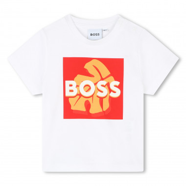 T-shirt cotone maniche corte BOSS Per RAGAZZO