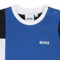 Multicoloured cotton T-shirt BOSS for BOY