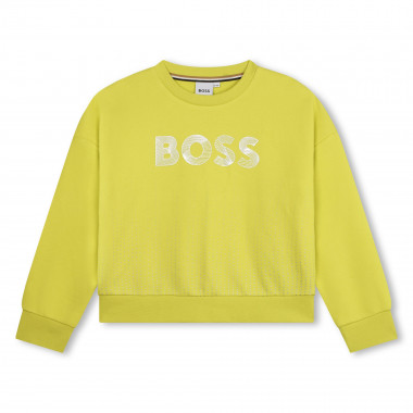 Fleece sweatshirt BOSS for GIRL