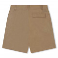 Effen short met twill-weving BOSS Voor