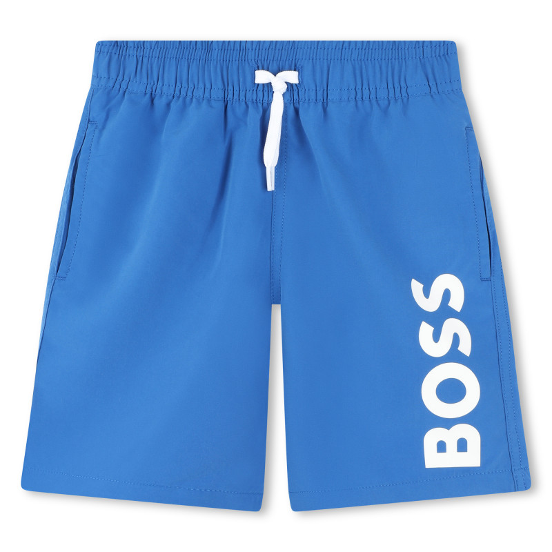 BOSS Swim shorts with pockets boy blue Kids around