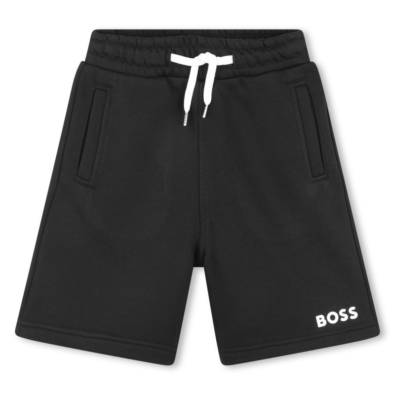 BOSS SHORT jongen zwart Kids around