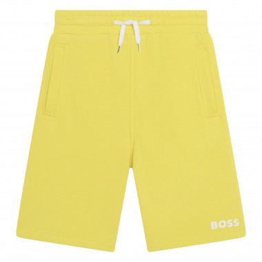 Bermudas desportivas moletão BOSS para RAPAZ