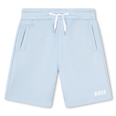 Bermudas desportivas moletão BOSS para RAPAZ
