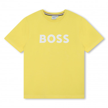 T-shirt de manga curta BOSS para RAPAZ
