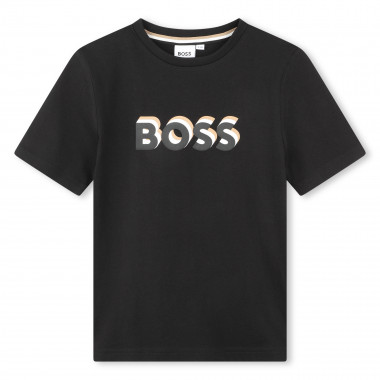 T-shirt de manga curta BOSS para RAPAZ