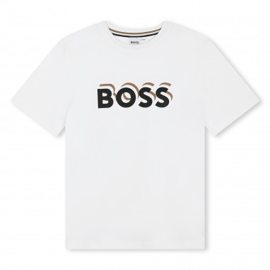 T-shirt de manga curta BOSS para RAPAZ
