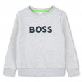 Suéter con logotipo bicolor BOSS para NIÑO