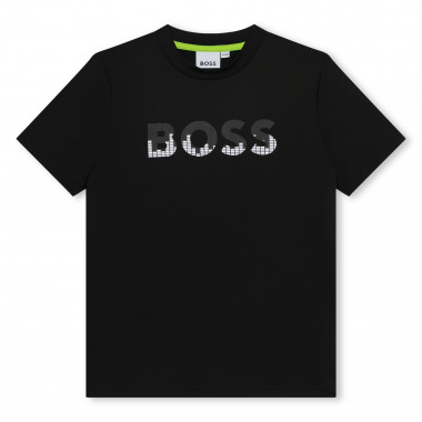 T-shirt met korte mouwen BOSS Voor