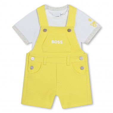 Dungarees and T-shirt set  for 