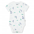 Set of 2 printed bodysuits BOSS for BOY