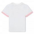 T-shirt with press stud collar BOSS for GIRL