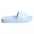 Lightweight logo flip-flops BOSS for BOY