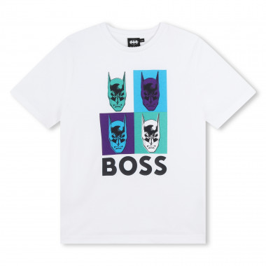 T-shirt met print BOSS Voor