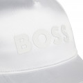 Adjustable satin baseball cap BOSS for GIRL