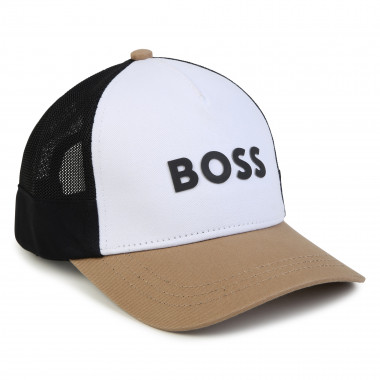 Cotton and mesh baseball cap BOSS for BOY