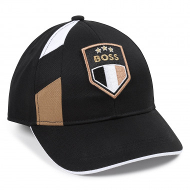 Adjustable cap with badge BOSS for BOY