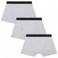 Conjunto de três boxers BOSS para RAPAZ