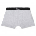 Conjunto de três boxers BOSS para RAPAZ