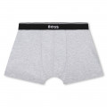 Conjunto de três boxers BOSS para RAPAZ