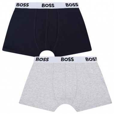 Set of two cotton boxer shorts  for 
