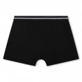 Set of two cotton boxer shorts BOSS for BOY