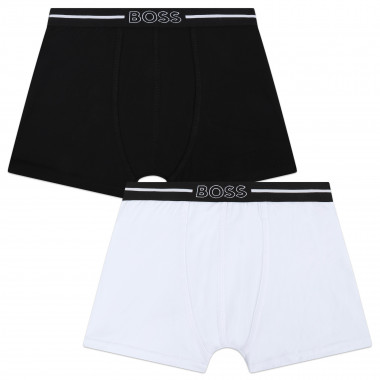 Set of two cotton boxer shorts  for 