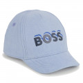 Denim baseball cap BOSS for BOY