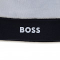 Bonnet de naissance bicolore BOSS pour GARCON